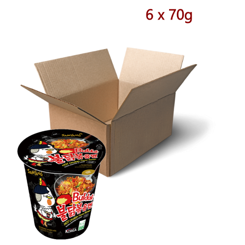 Load image into Gallery viewer, *Samyang Hot Chicken Cup Ramen - Extremely Spicy* - 6 x 70g-三養超辣雞味拌杯面-INSY251