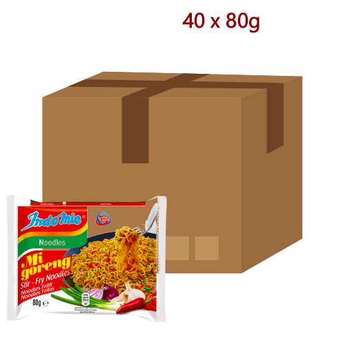 Load image into Gallery viewer, Indomie Noodles - Mi Goreng - 40 x 80g-印尼營多撈麵 - 原味-ININ101