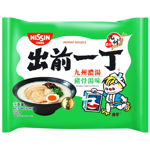 Nissin Noodles HK - Tonkotsu - 30 x 100g-香港出前一丁九州豬骨濃湯麵-30