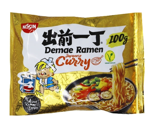 Nissin Noodles - Japanese Curry - 30 x 100g-出前一丁日本咖哩麵-30
