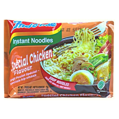 Indomie Noodles - Special Chicken - 40 x 75g-印尼營多湯麵 - 特色雞味-40