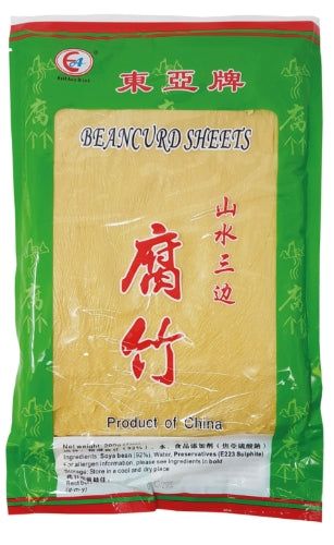 East Asia Dried Bean Curd Sheet-東亞牌山水三邊腐竹-BCURD101