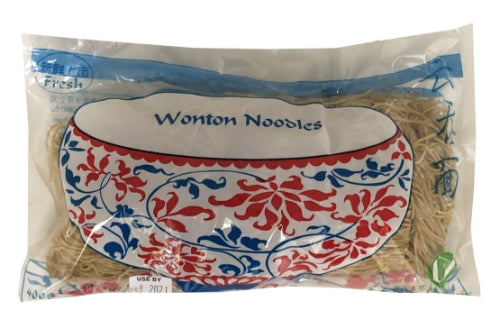 WF Fresh Wonton Noodles (Thin)-環球雲吞幼面-FNOOWF104