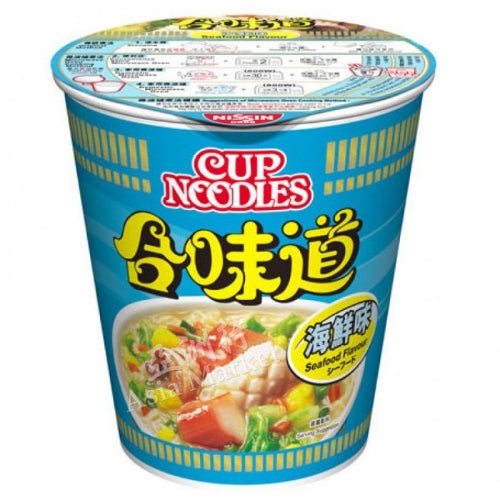 Nissin Cup Noodles - Seafood - 24 x 72g-日清合味道海鮮味杯面-24