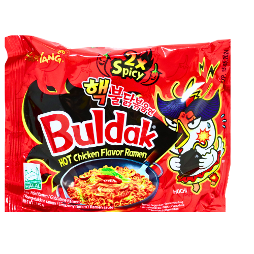 Load image into Gallery viewer, Samyang Hot Chicken Ramen - 2x Extremely Spicy - 5 x 140g-三養雙重超辣火雞拌面-5
