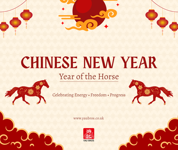 Celebrate Chinese New Year with Yau Bros: The Year of the Horse