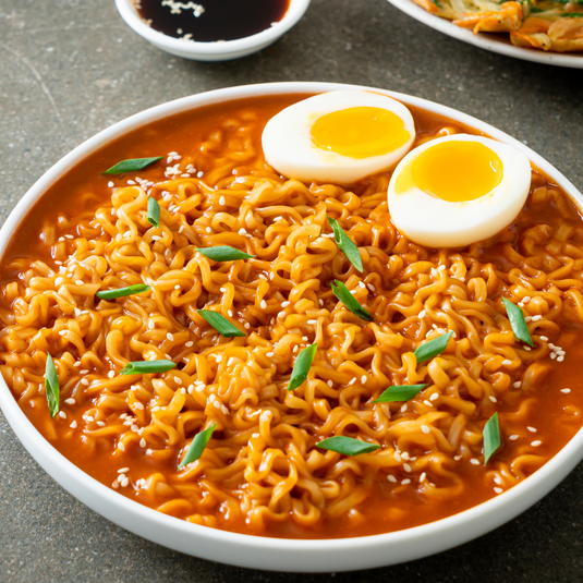 Sichuan Hot & Spicy Noodle with Soft Boiled Egg