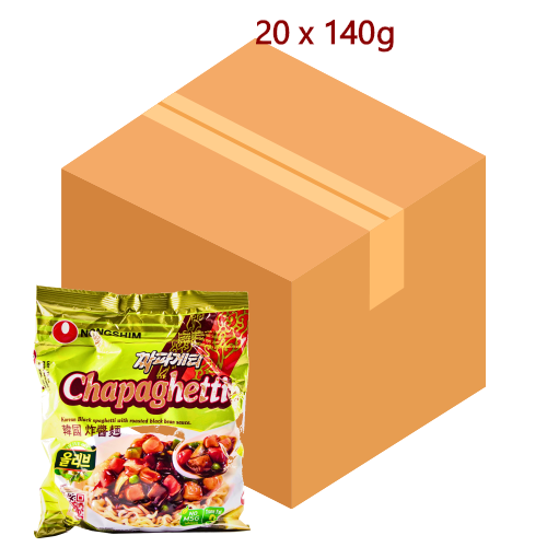 Nong Shim Chapagetti (Chajang) - 20 x 140g-農心炸醬麵-INNS109