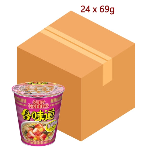 Nissin Cup Noodles - Crab - 24 x 69g-日清合味道蟹柳杯麵-INN210