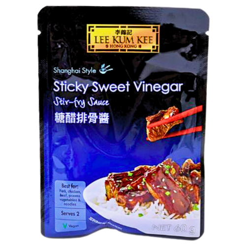 LKK Sticky Sweet Vinegar Stir Fry Sauce-李錦記糖醋排骨醬-SAUL217