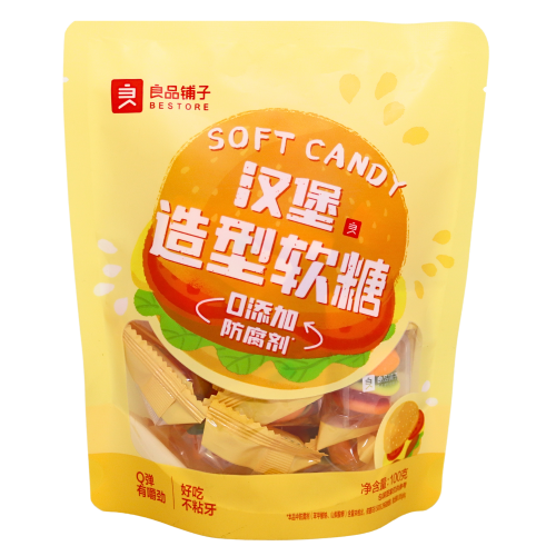 BeStore Hamburger Gummies-良品鋪子漢堡造型軟糖-SNACBS217