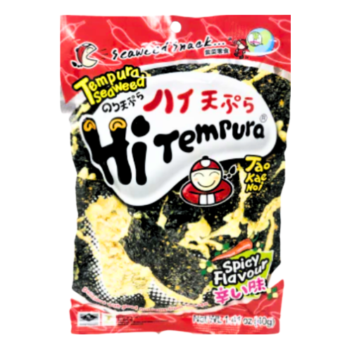 Tao Kae Noi Hi-Tempura Seaweed - Spicy-小老板天婦羅紫菜 - 辣味-SNACTKN105