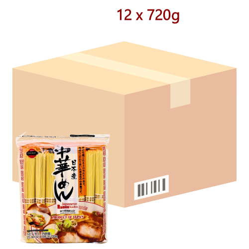 J-Basket Japanese Ramen Noodles (Chuka Soba) - 12 x 720g-日產中華拉麵-DNOOJB104