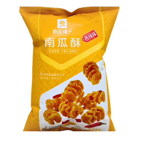 BeStore Crispy Pumpkin - Spicy-良品鋪子南瓜酥-香辣-SNACBS216