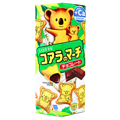 Lotte Koala's March Cookies - Chocolate-樂天熊仔餅- 朱古力-BISLO211