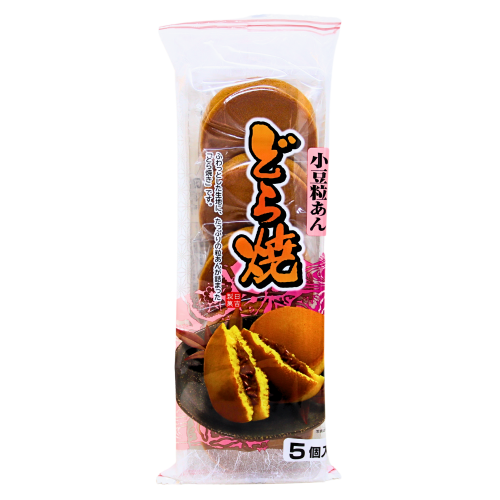 Hiyoshi Dorayaki with Azuki Red Bean Paste 5pcs-日吉製菓紅豆銅鑼燒-SNACHI101