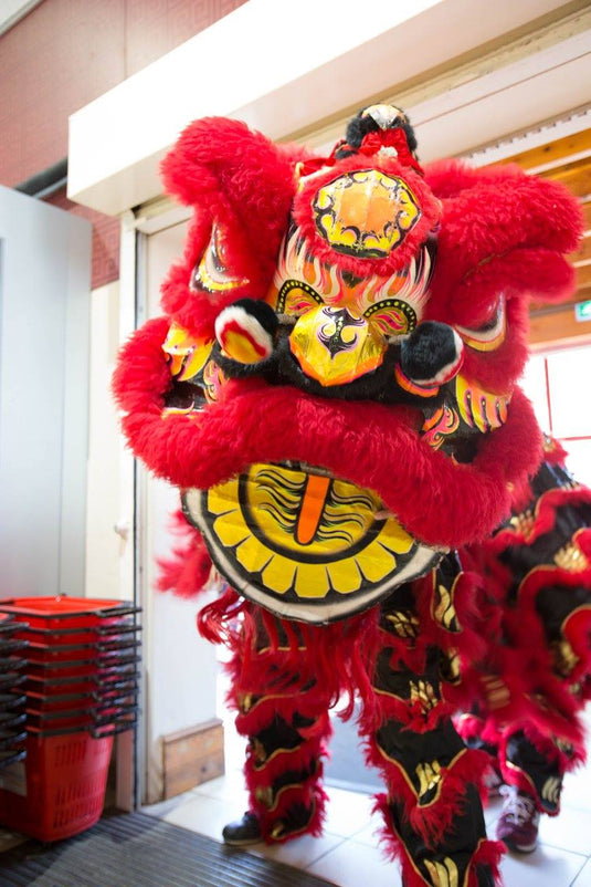 asian lion dance