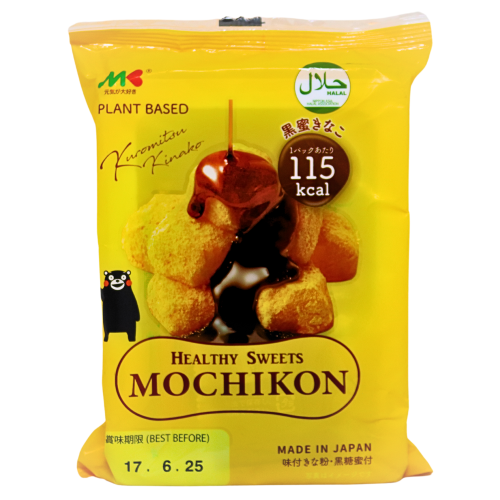 Marukin Mochikon Mochi with Brown Sugar Syrup 118g-日本丸金黑糖麻糬蕨餅-SNACMMO101