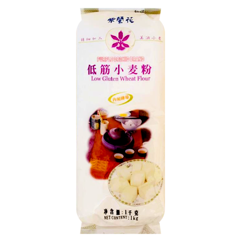 Purple Orchid Low Gluten Wheat Flour (Bun Flour)-紫蘭花低筋小麥粉(饅頭粉)-FLO750