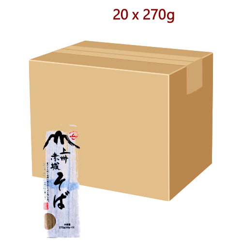 Akagi Joshu Soba (Buckwheat Noodle) - 20 x 270g-日本赤城蕎麥麵-DNOOAK101