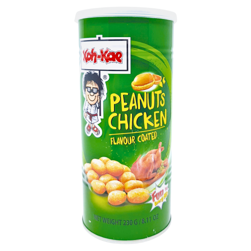 Koh Kae Coated Peanuts - Chicken-大哥雞味花生豆-PNUT446