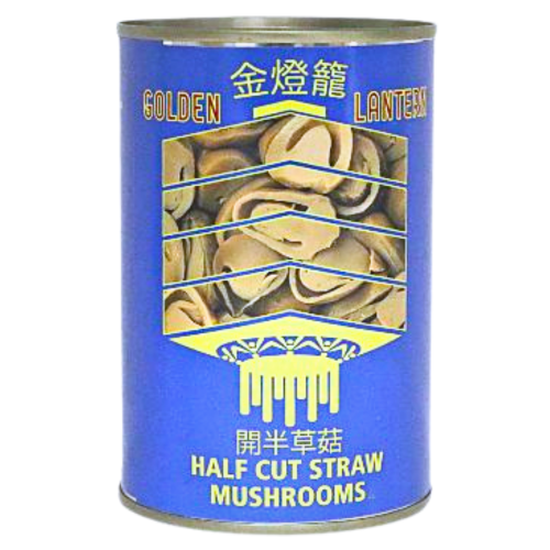 GL Straw Mushrooms Half Cut-金燈籠開半草菇-MSH102