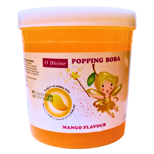 1.3kg O'Divine Popping Boba - Mango-家の味爆爆珠-芒果味-1_3kg-TAP804