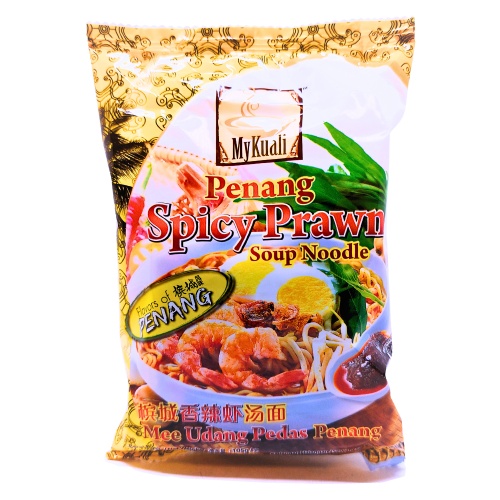 Mykuali Penang Spicy Prawn Noodle-檳城香辣蝦湯麵-INMY102