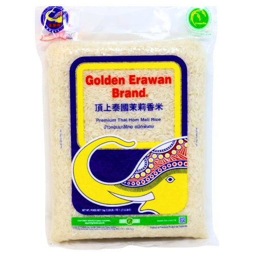 1kg Golden Erawan Thai Jasmine Rice-金象牌泰國香米-1kg-RIC315A