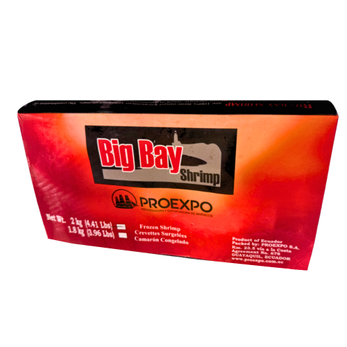 20/30 HOSO Ecuador Vannamei Prawns - Big Bay-有頭有殼南美白蝦 20/30-1kg-PRW360