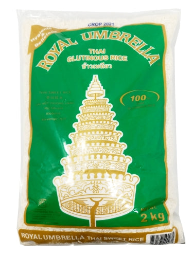 Tải hình ảnh vào trình xem Thư viện, 2kg Royal Umbrella Glutinous Rice-泰國皇族糯米-2kg-RIC423
