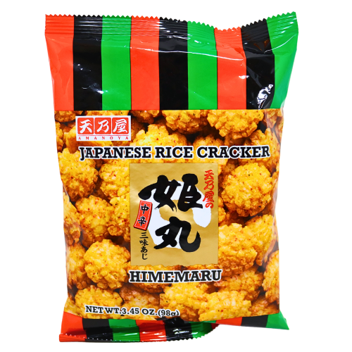 Amanoya Japanese Rice Cracker (Himemaru)-日本天乃屋姬丸-中辛-SNACAM101