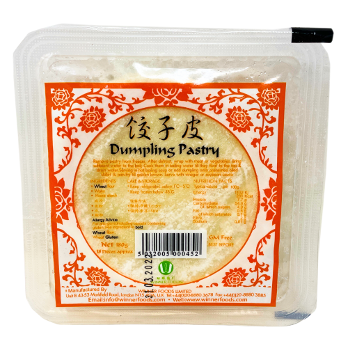 Winner Foods Frozen Dumpling Pastry-環球急凍餃子皮-WRAP401