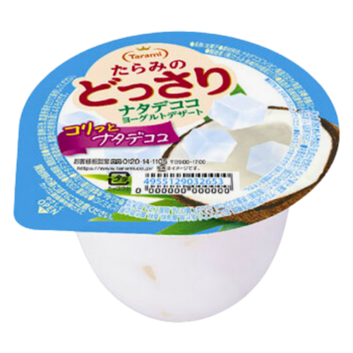 Tarami No Dossari Fruit Jelly with Nata De Coco Yoghurt Dessert-Tarami 日本椰果乳酪果凍-DES300