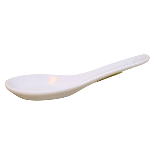 Rice Spoon Plain White-白匙更-KITCUT401