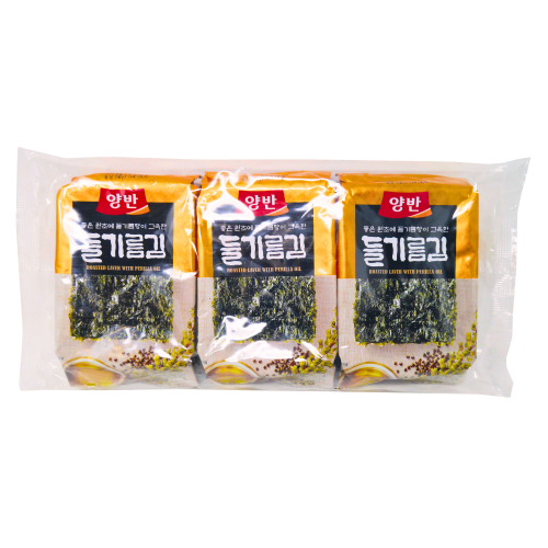 Dongwon Roasted Seaweed (Laver) - Perilla Oil-韓國烤海苔-紫蘇油-SNACDW102