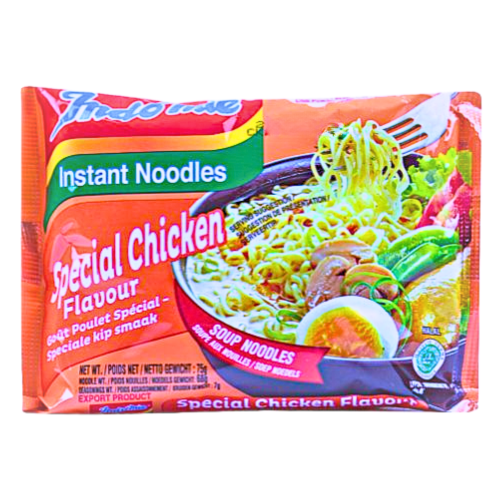 Indomie Noodles - Special Chicken - 40 x 75g-印尼營多湯麵 - 特色雞味-40