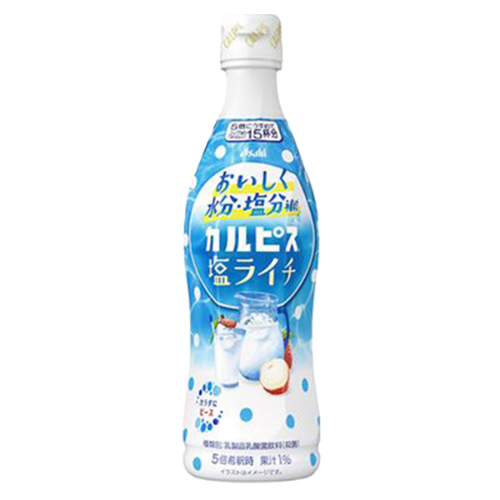 Asahi Calpis Soda - Salted Lychee-朝日可爾必思乳酸飲料-咸味荔枝-DRIAS107