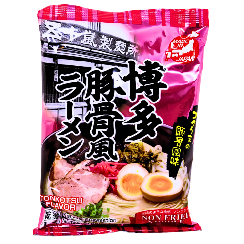 Igarashi Seimen Ramen -  Hakata Tonkotsu Flavour-五十嵐制面博多拉麵 - 豚骨味-INIS101