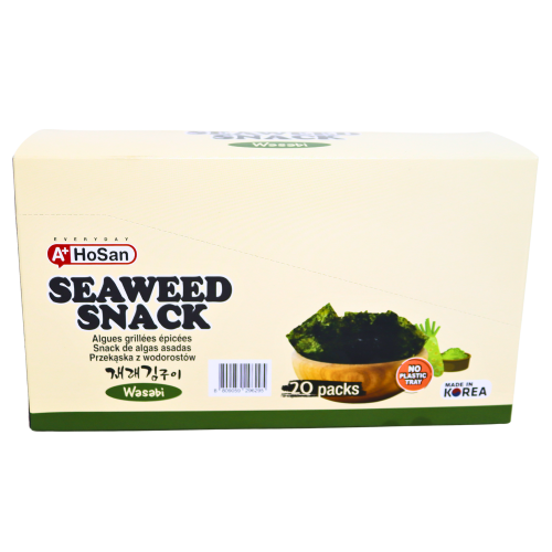 A+ HoSan Roasted Seaweed Snack - Wasabi-韓國即食紫菜-芥末-SNACA503