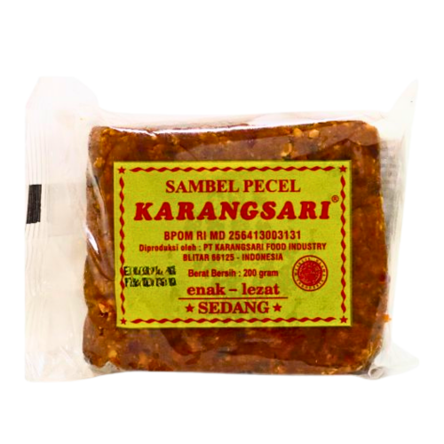 Karangsari Sambel Pecel - Medium (Indonesia Satay Sauce)-印尼沙爹醬料-SEA129