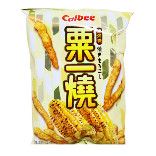 Calbee Grill-A-Corn - BBQ Flavour-卡樂B粟一燒 - 燒烤味-SNACCA104