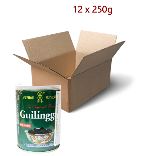 Load image into Gallery viewer, Double Coins Guilinggao - Original - 12 x 250g-雙錢牌原味龜苓膏-DES101
