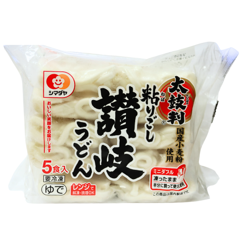 FZN Sanuki Udon 5P Shimadaya-日本太鼓判讚岐烏冬-FNOOFZN101