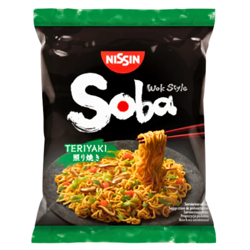 Nissin Soba Fried Noodles - Teriyaki-日清日式照燒味蕎麥麵-INN158