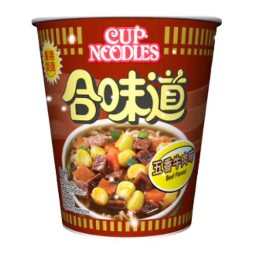 Nissin Cup Noodles - Beef-日清合味道五香牛肉杯面-INN206