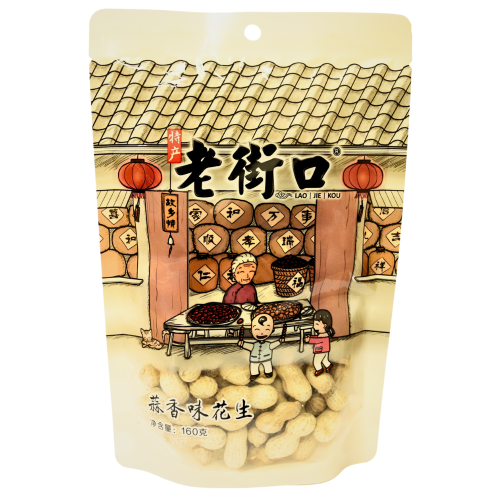 LJK Peanut Garlic Flavour-老街口蒜香花生-PNUT336