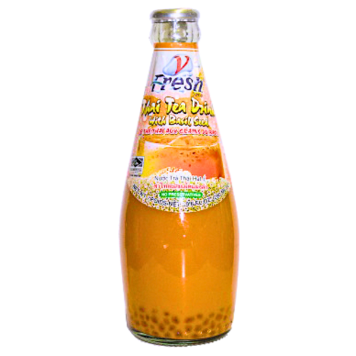 V-Fresh Thai Tea Drink with Basil Seed-泰國明列子奶茶-DRIVF105