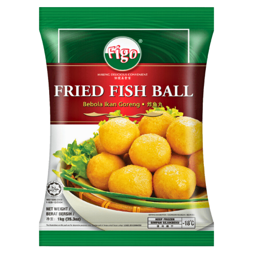 Figo Fried Fish Ball 1kg-飛哥牌炸魚丸(大)-FBALLFG202