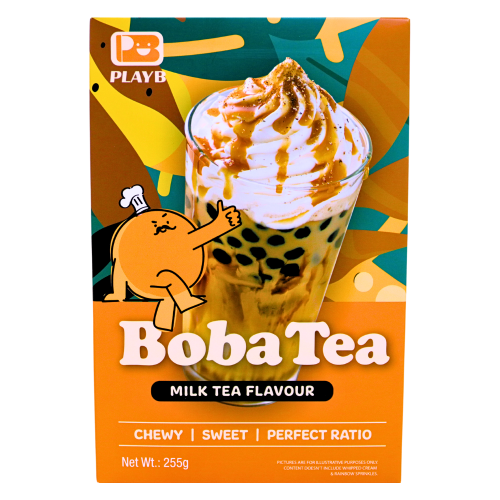 PlayB Boba Tea Kit - Milk Tea (3 Cups)-珍珠奶茶套裝-原味-IDRI451
